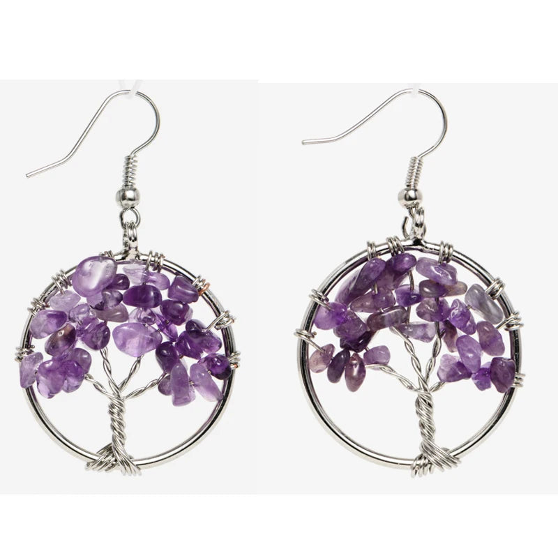 Tree of Life Earrings (32 colors)