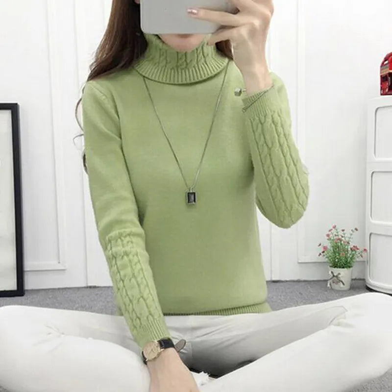 Turtleneck Winter Sweater (9 colors)