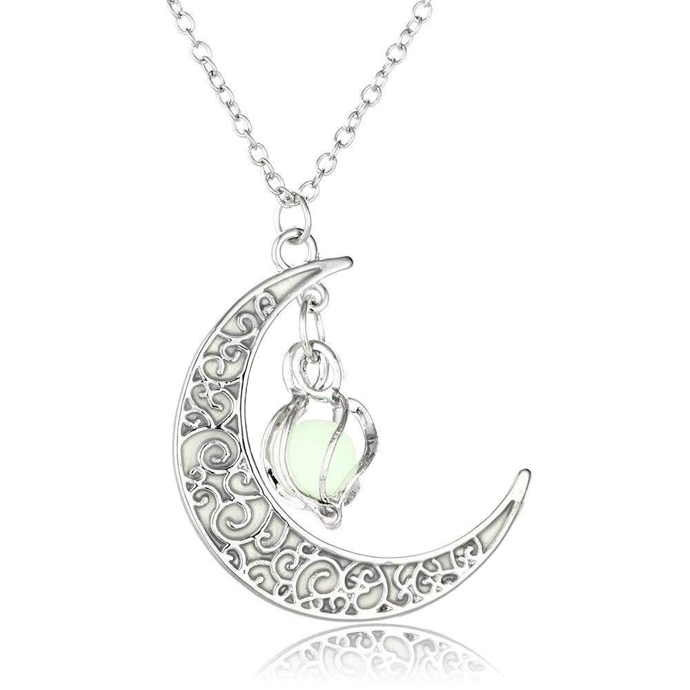 Moonlight Glow In The Dark Necklace (3 colors)