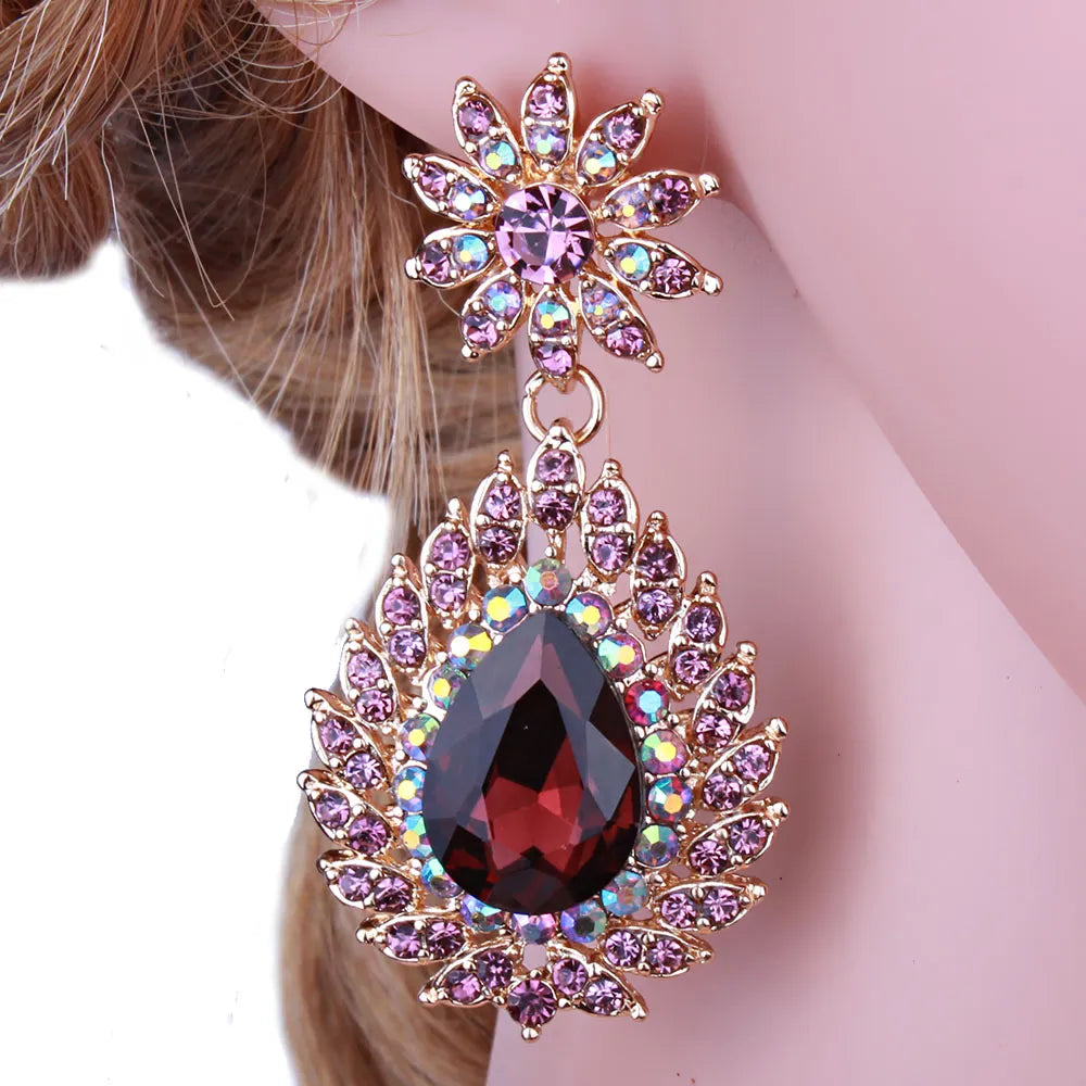 Elegant Water Drop Earrings (9 colors)