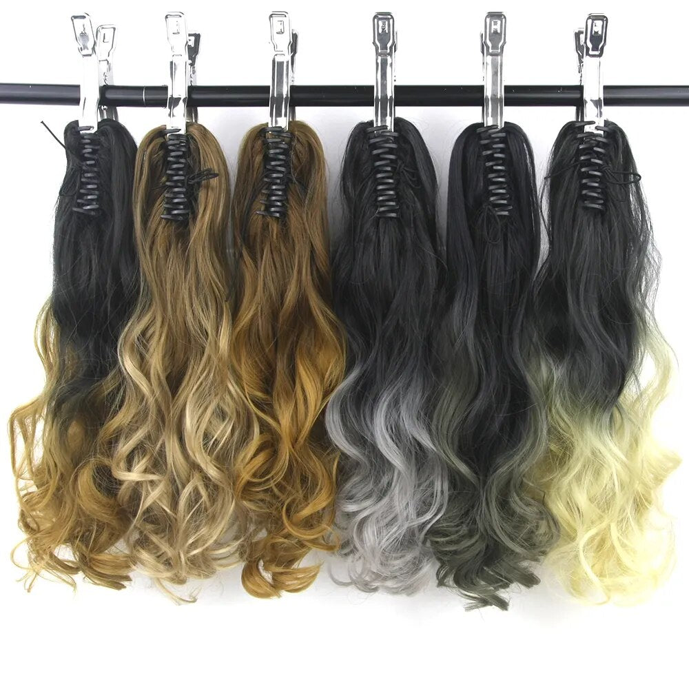 24 Inches Clip in Ponytail (30 colors)