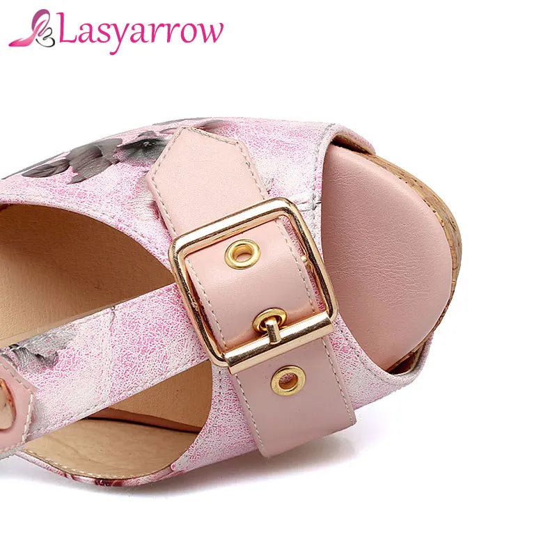 Pretty Floral High Heels (3 colors)