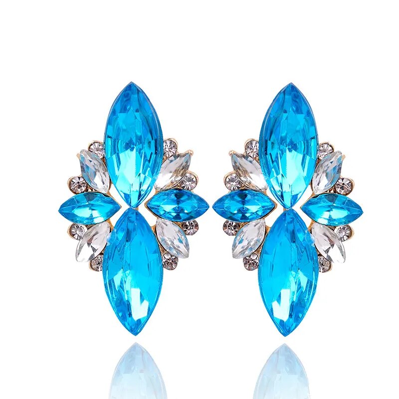 Crystal Earrings (6 colors)