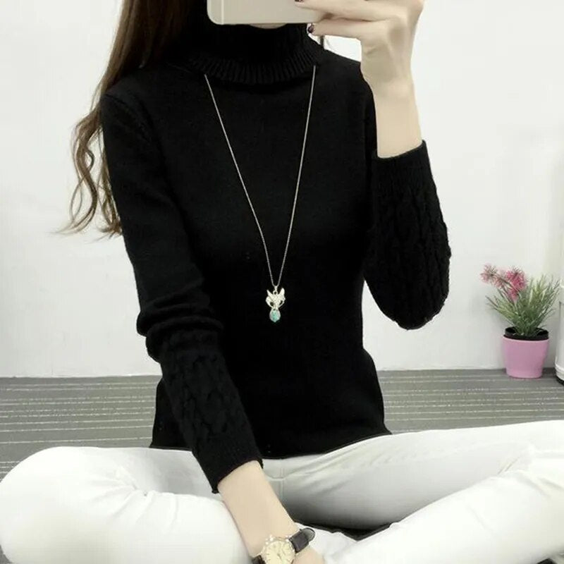 Turtleneck Winter Sweater (9 colors)