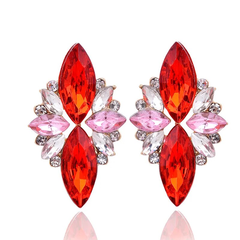 Crystal Earrings (6 colors)