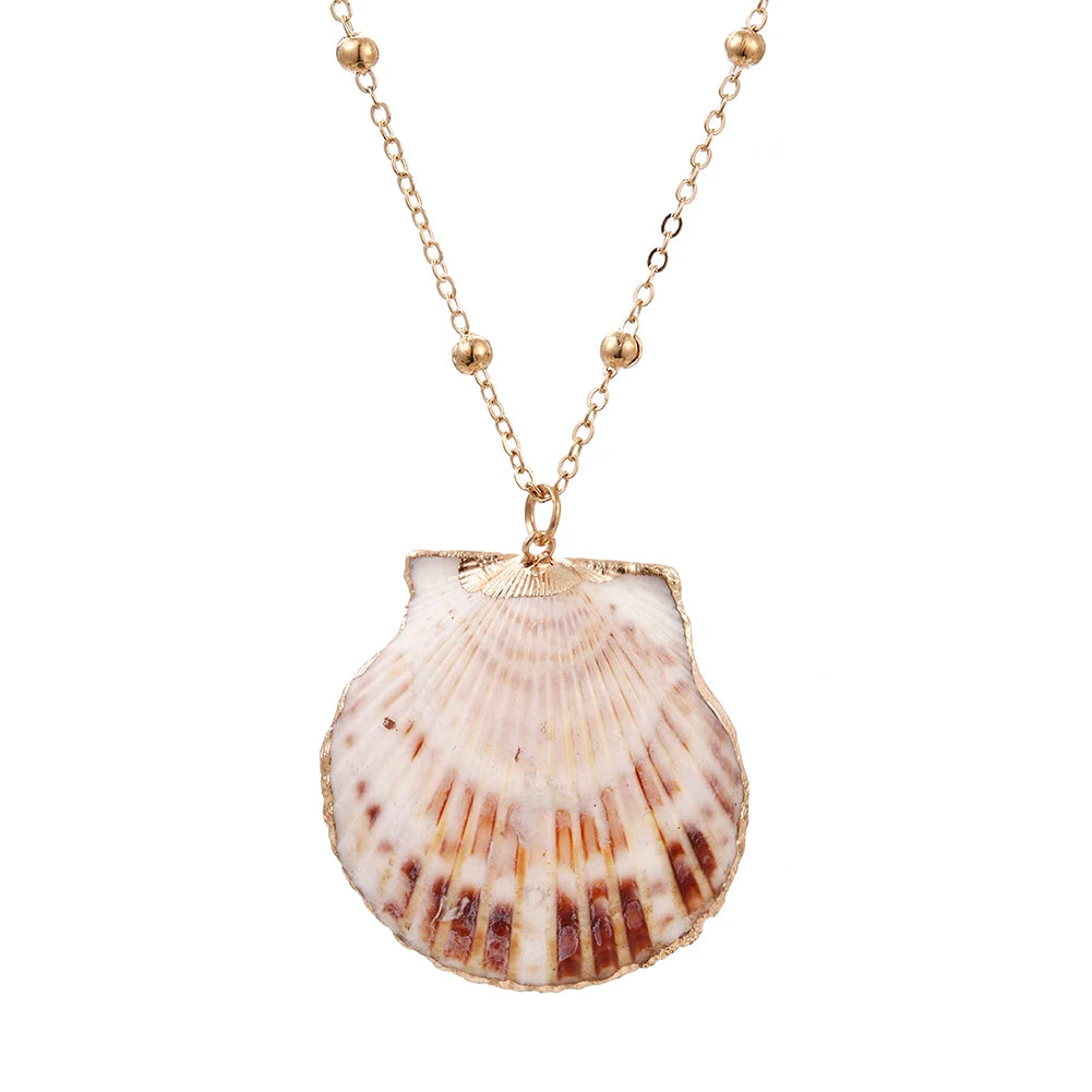 Sea Shell Conch Pendant Necklaces