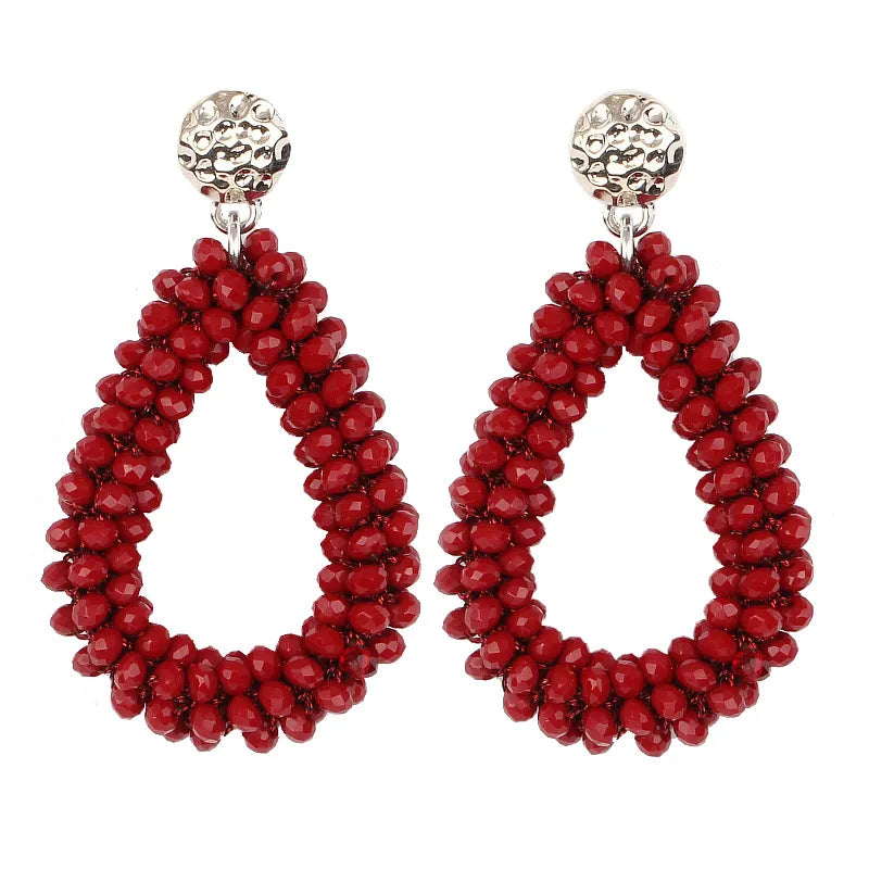 Baroque Bead Earrings (25 colors)