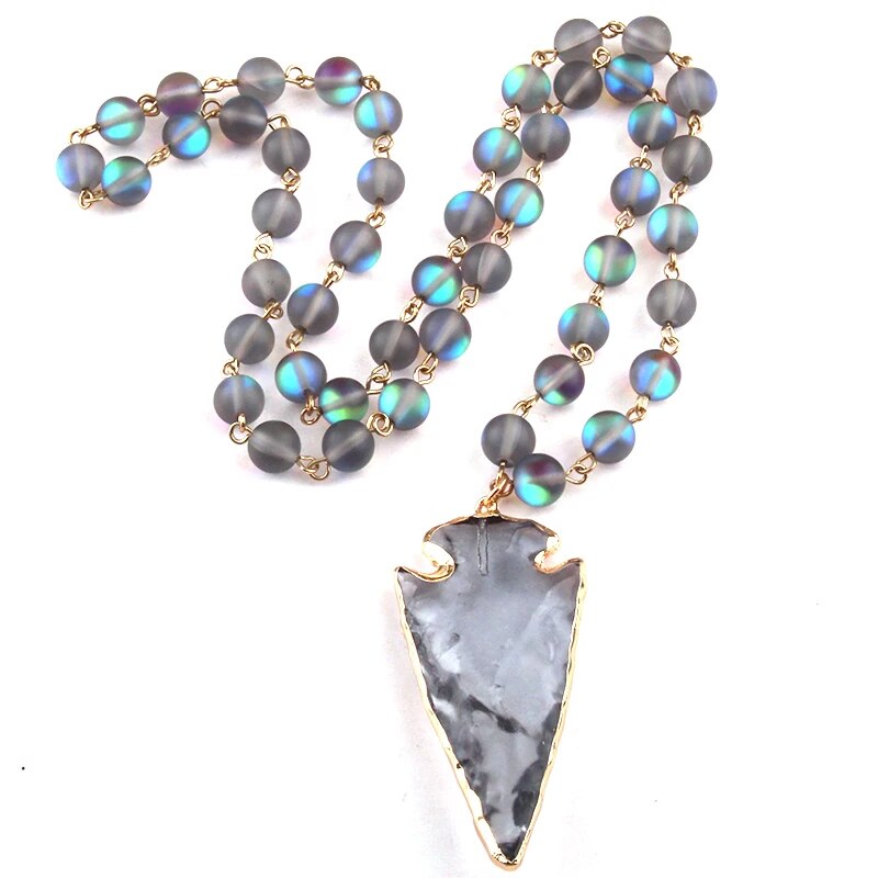 Crystal Arrowhead Necklaces