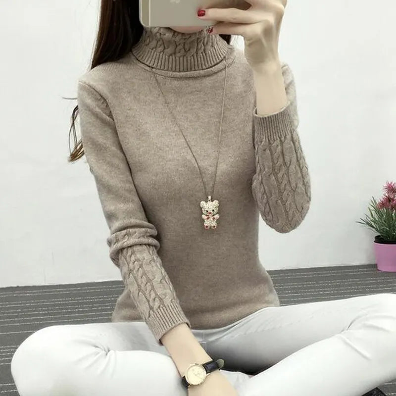 Turtleneck Winter Sweater (9 colors)