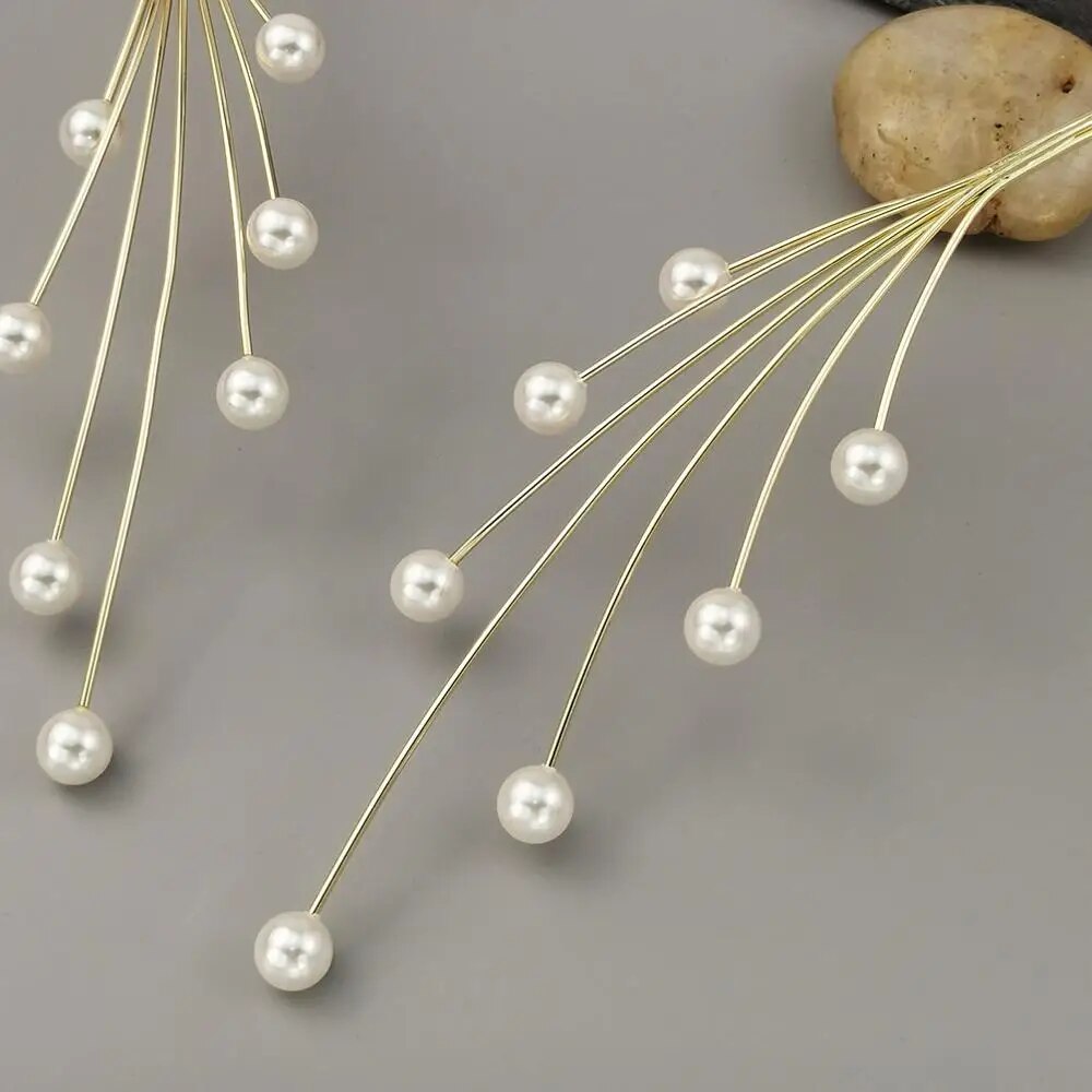 Pearl Splash Necklace (Gold/Silver)