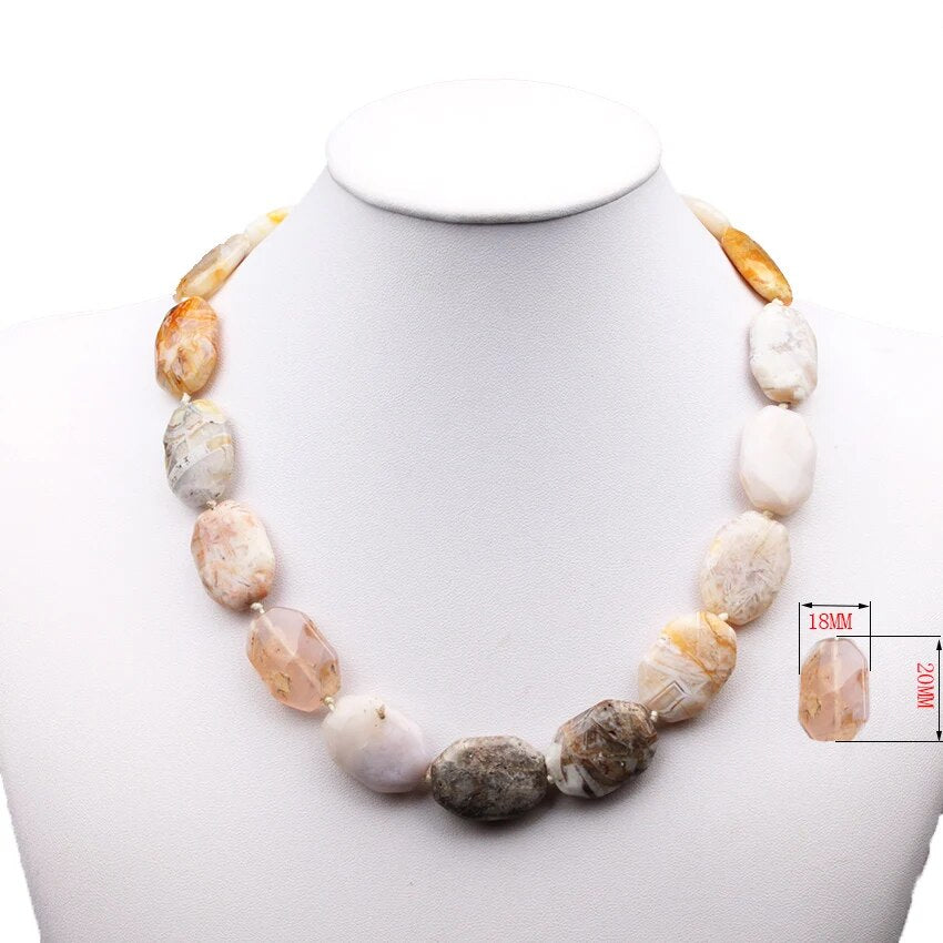 Natural Stone Necklaces (4 styles)