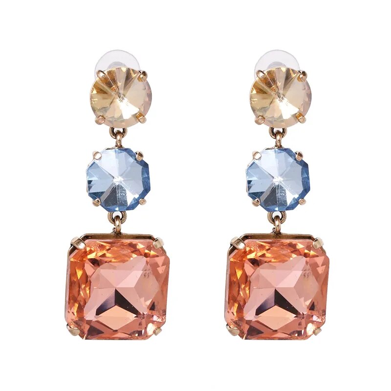 Colorful Crystal Earrings (11 styles)