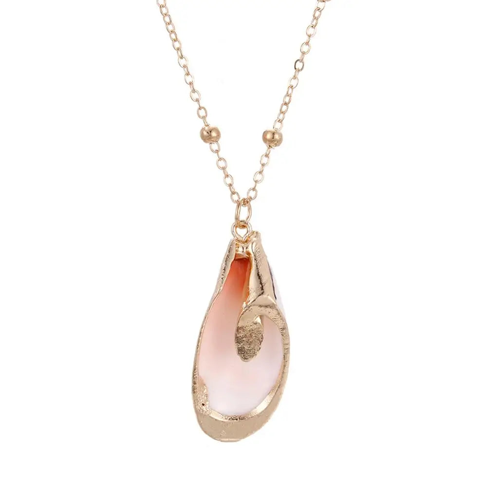 Sea Shell Conch Pendant Necklaces