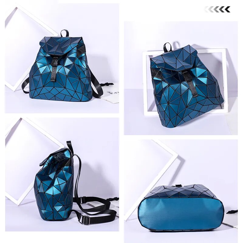 Holographic Geometric Backpack (6 colors)