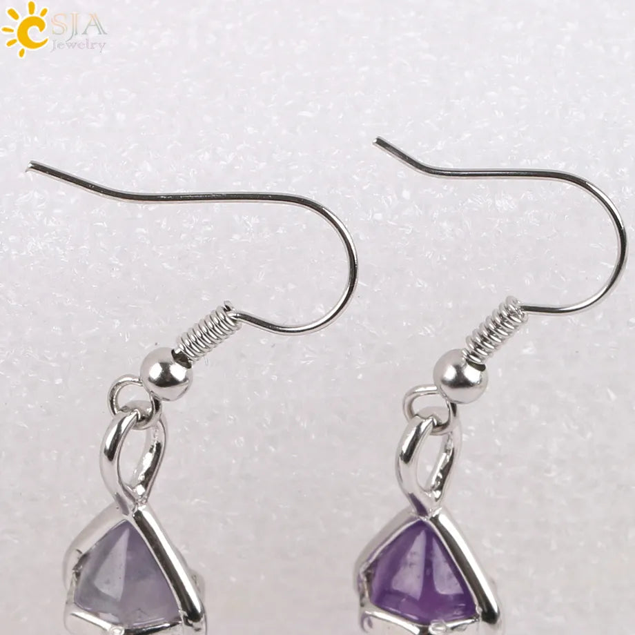 Crystal Earrings (12 colors)