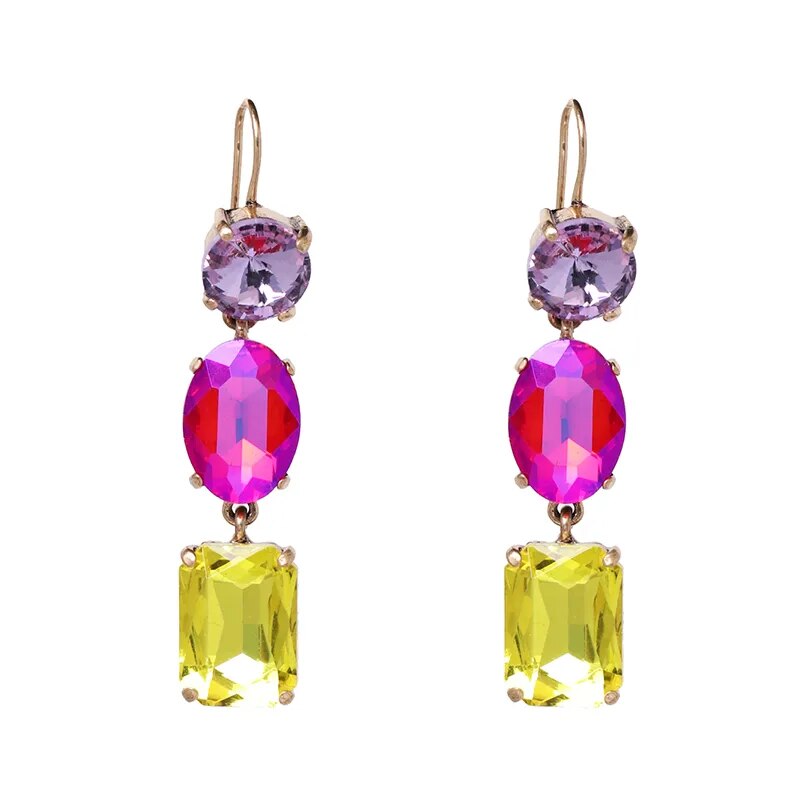 Colorful Crystal Earrings (11 styles)