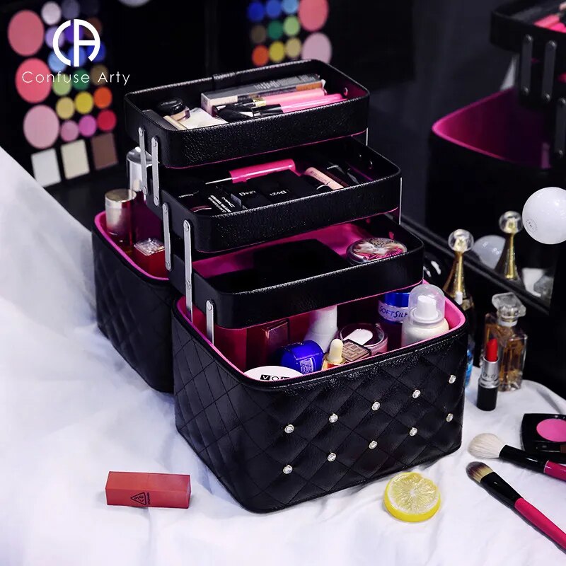 Cosmetic Box (3 colors & layers)