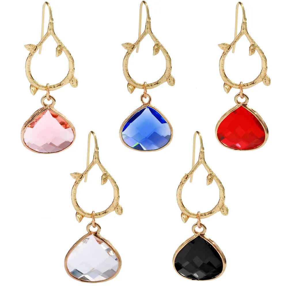 Crystal Earrings (14 styles)