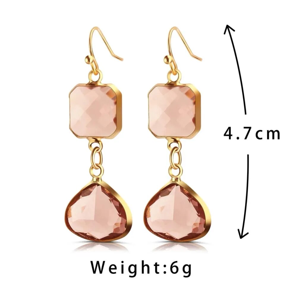 Crystal Earrings (14 styles)