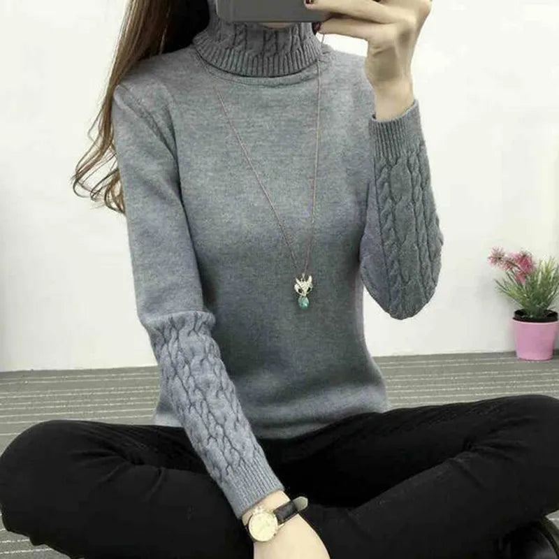 Turtleneck Winter Sweater (9 colors)