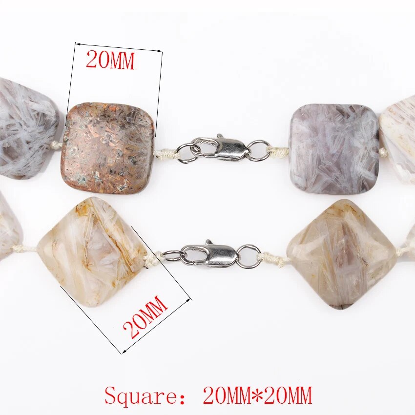 Natural Stone Necklaces (4 styles)