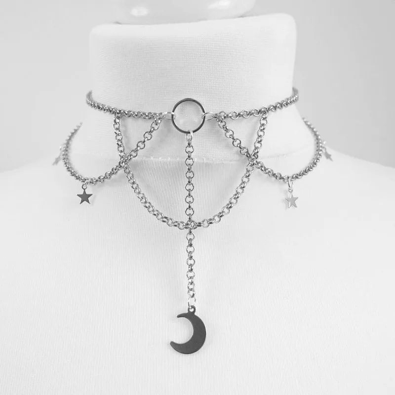 Goth Stretchy Choker