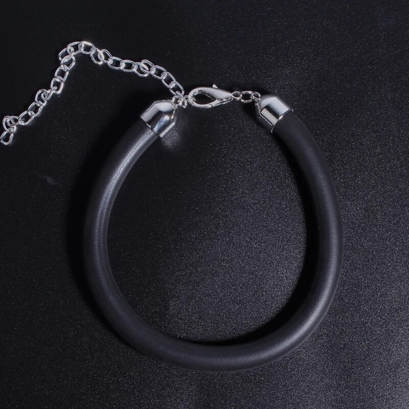 Simple Thick Choker Necklace