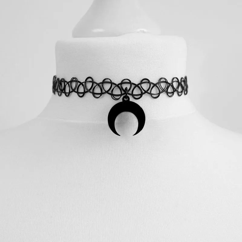 Goth Stretchy Choker