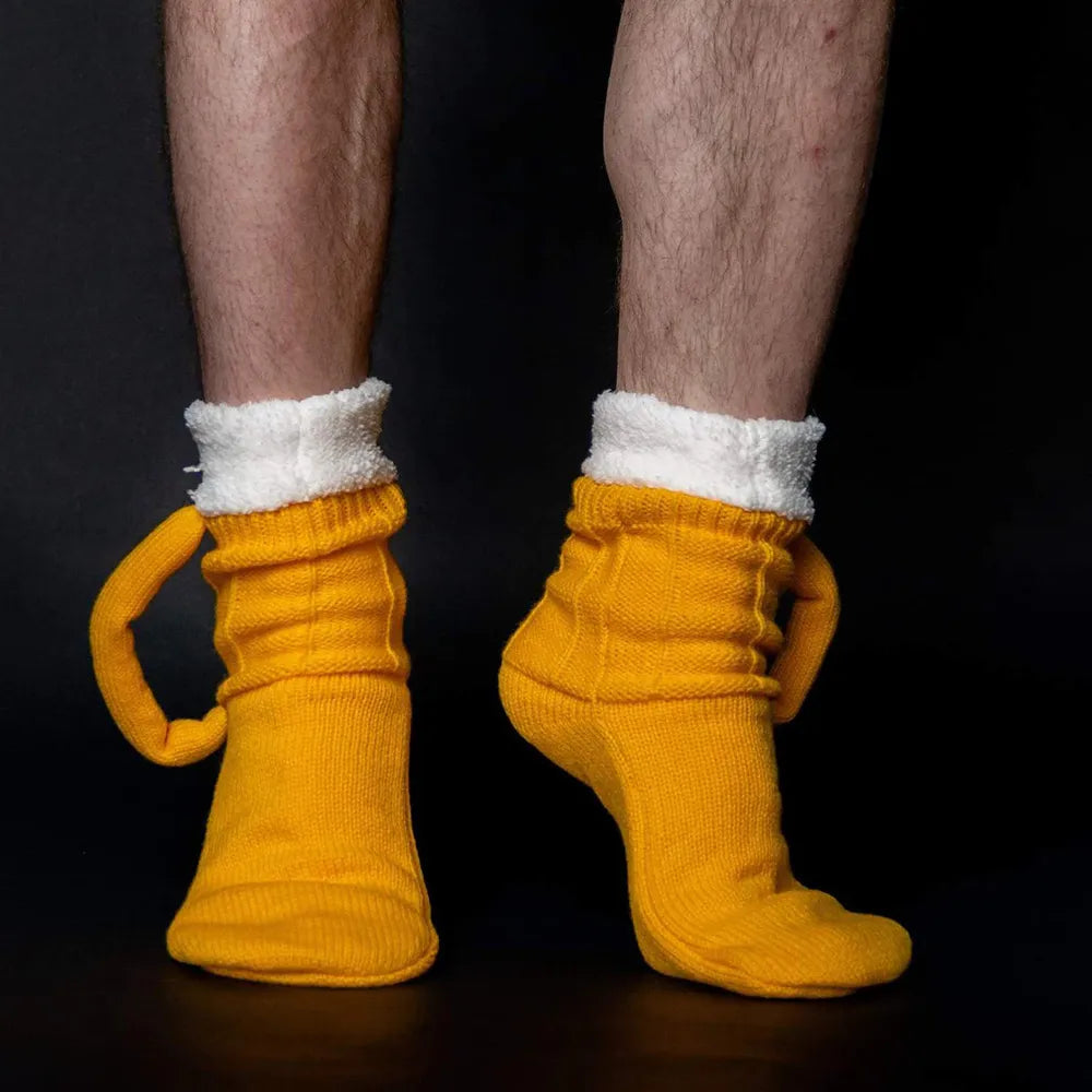 Funny Beer Mug Socks (2 colors)