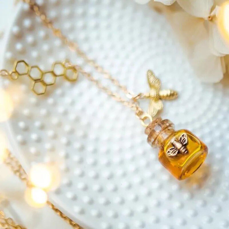 Bee Honey Necklace