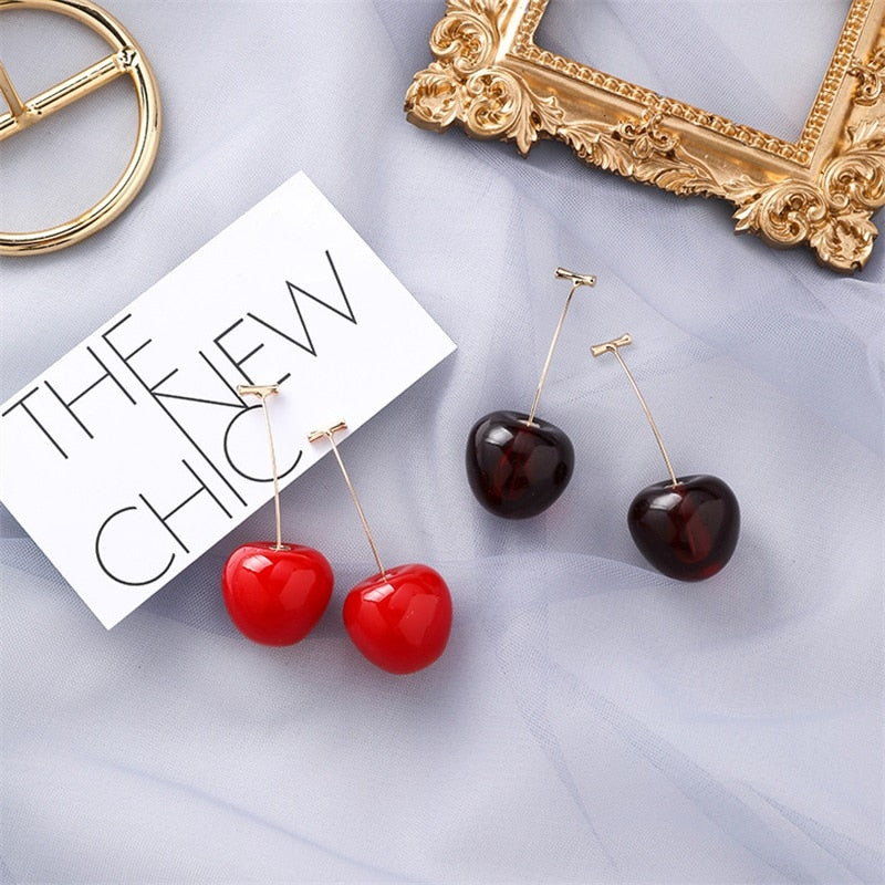 Cute Cherry Earrings (4 options)