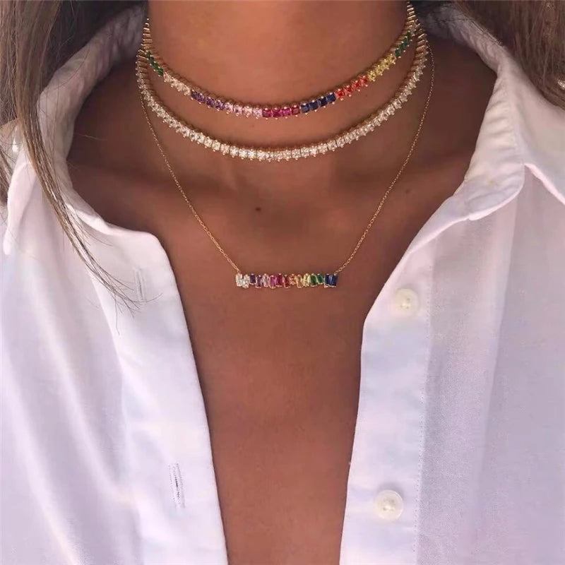 Rainbow Necklaces