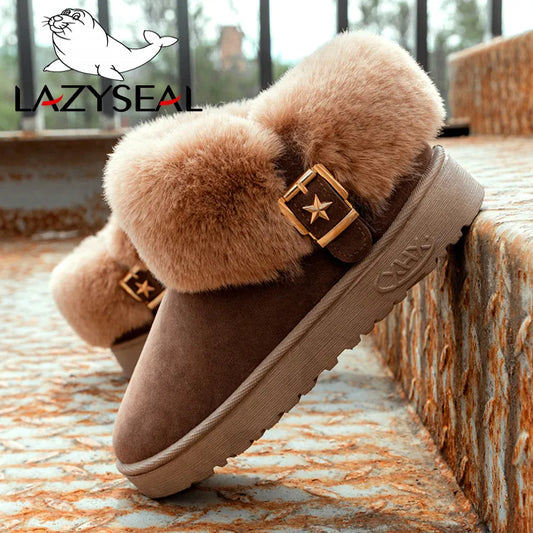 Furry Snow Boots (3 colors)