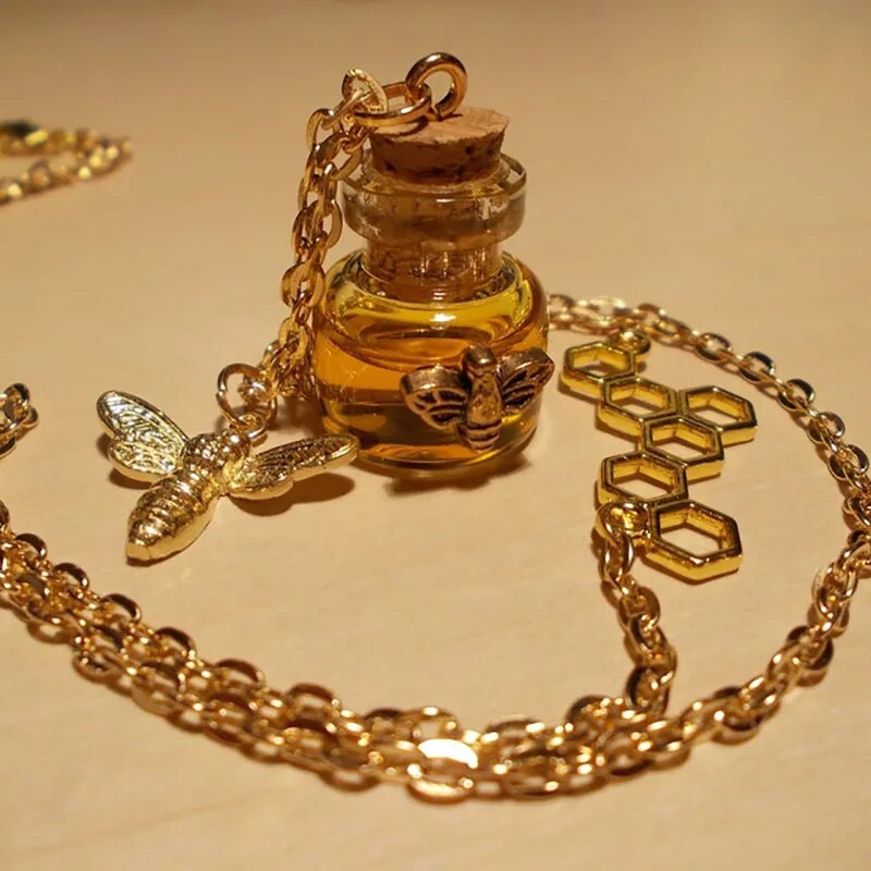 Bee Honey Necklace