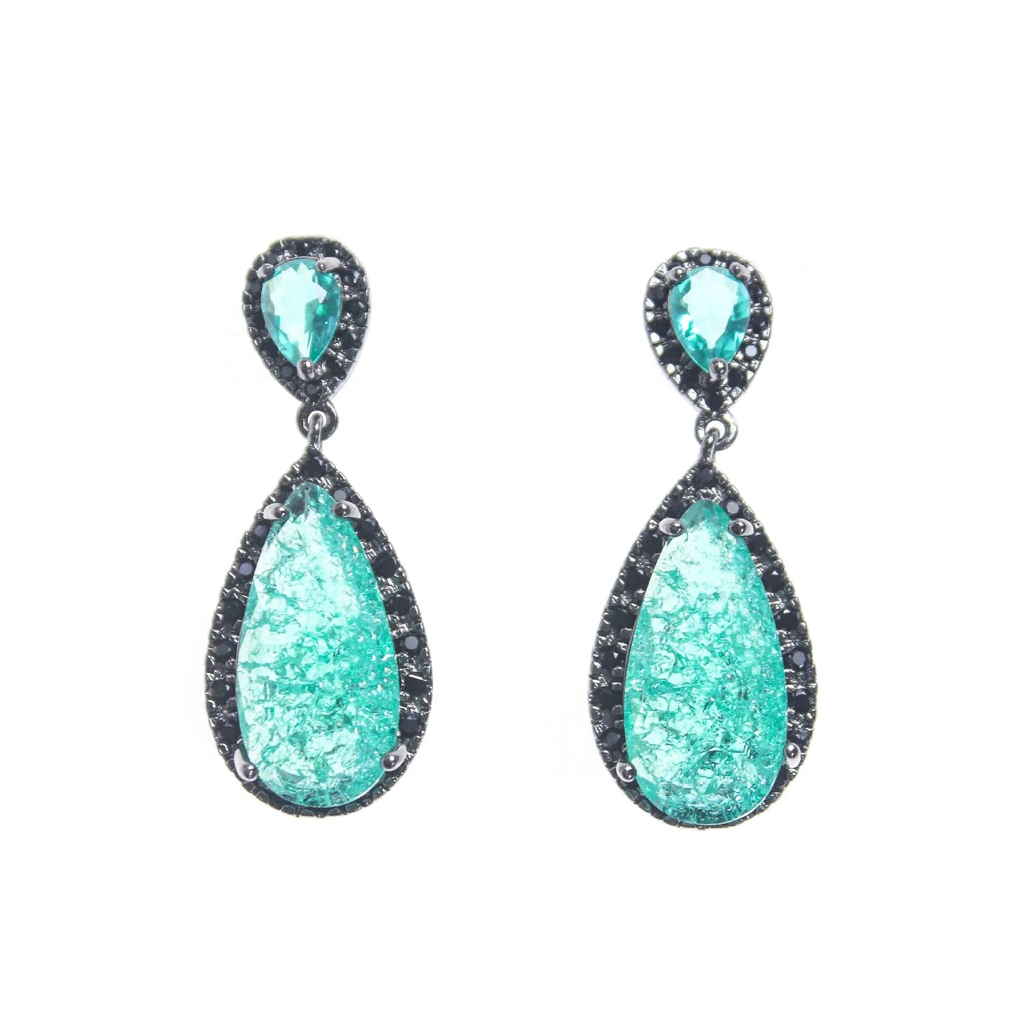 Crystal Drop Earrings (4 colors)