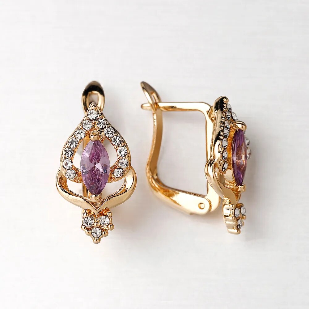 Zircon Earrings (3 colors)