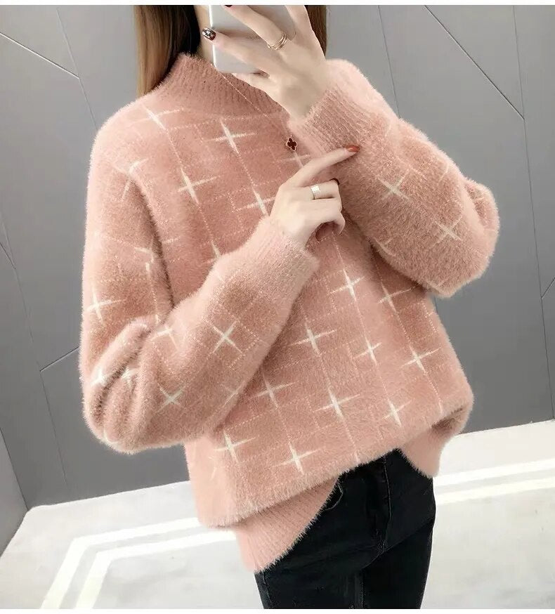 Glitter Pattern Sweater (3 colors)