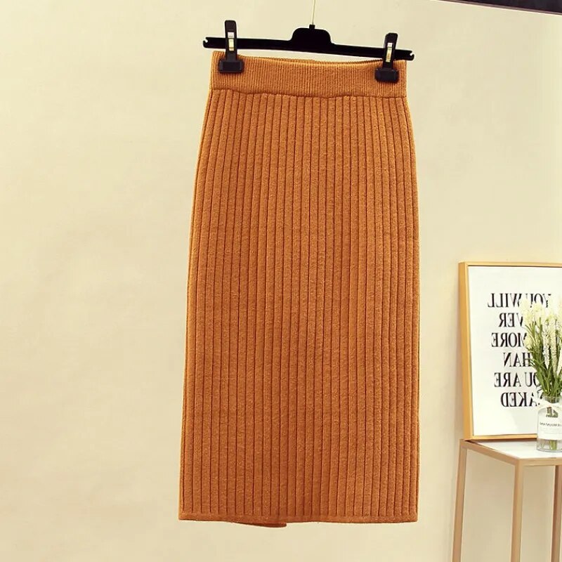 Knitted Skirts (8 Colors / 3 Lengths)