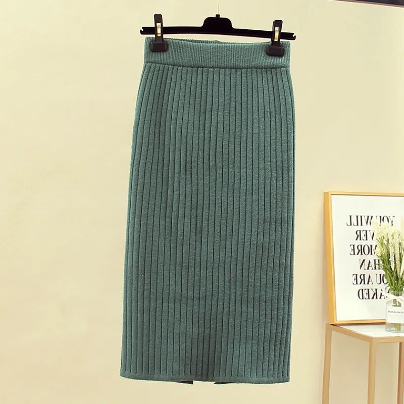 Knitted Skirts (8 Colors / 3 Lengths)