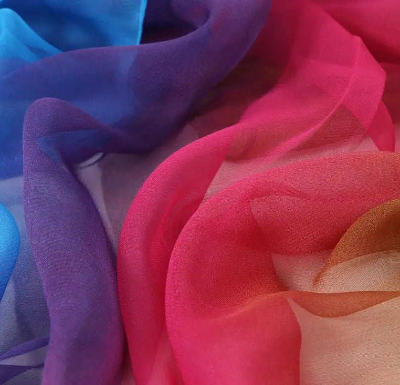 Gradient Color Solid Scarf (49 colors)