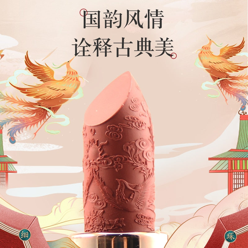 CLEARANCE! Oriental Carved Velvet Lipstick (6 colors)