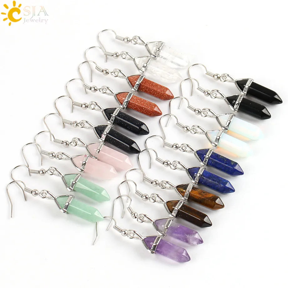 Crystal Earrings (12 colors)