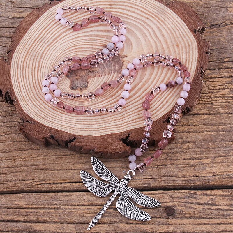 Bohemian Dragonfly Necklaces (5 colors)