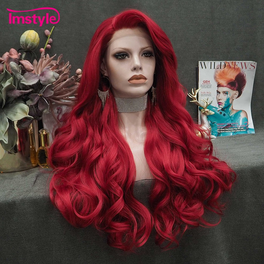 Long Synthetic Lace Front Wig (4 colors)