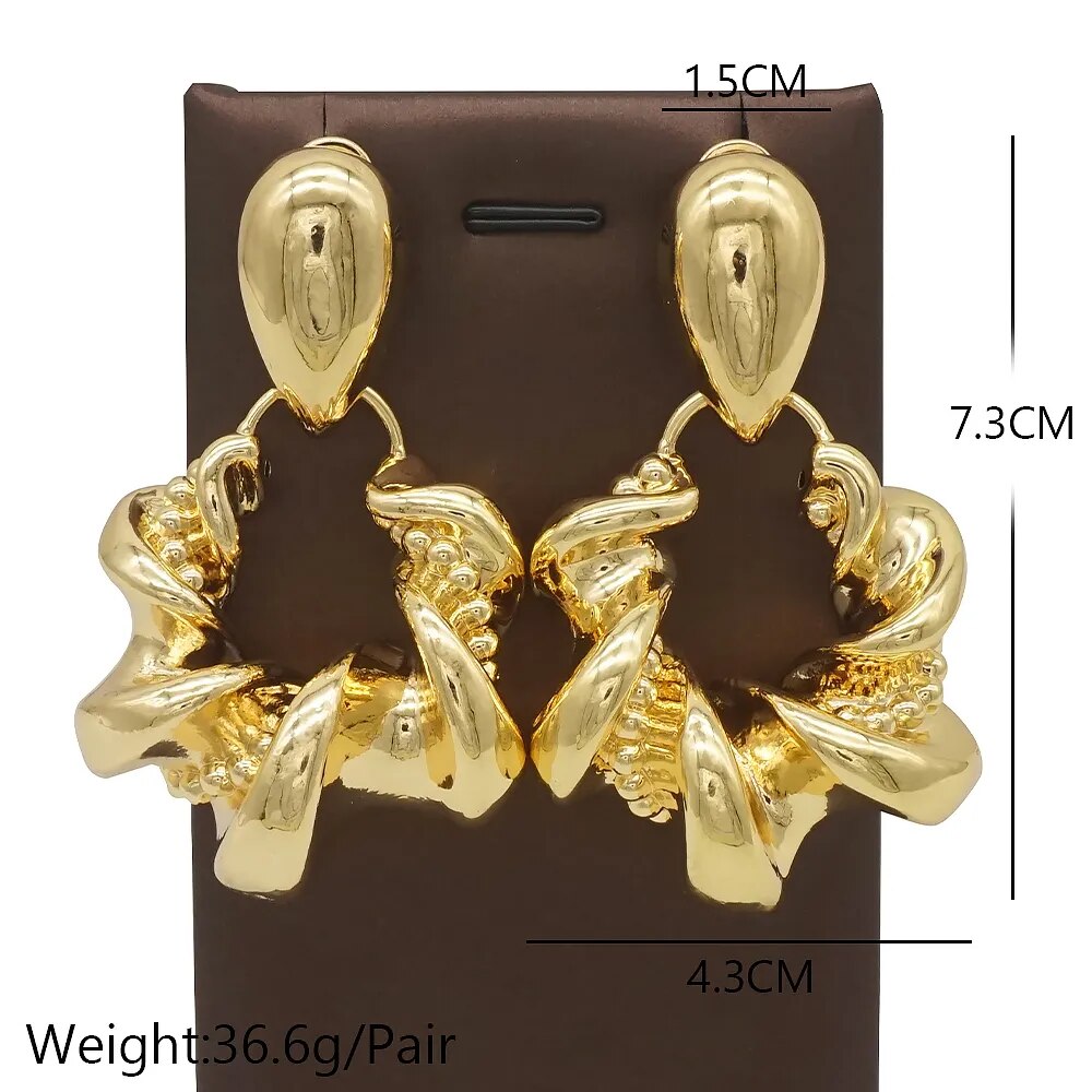 Big Unique Earrings (10 styles)