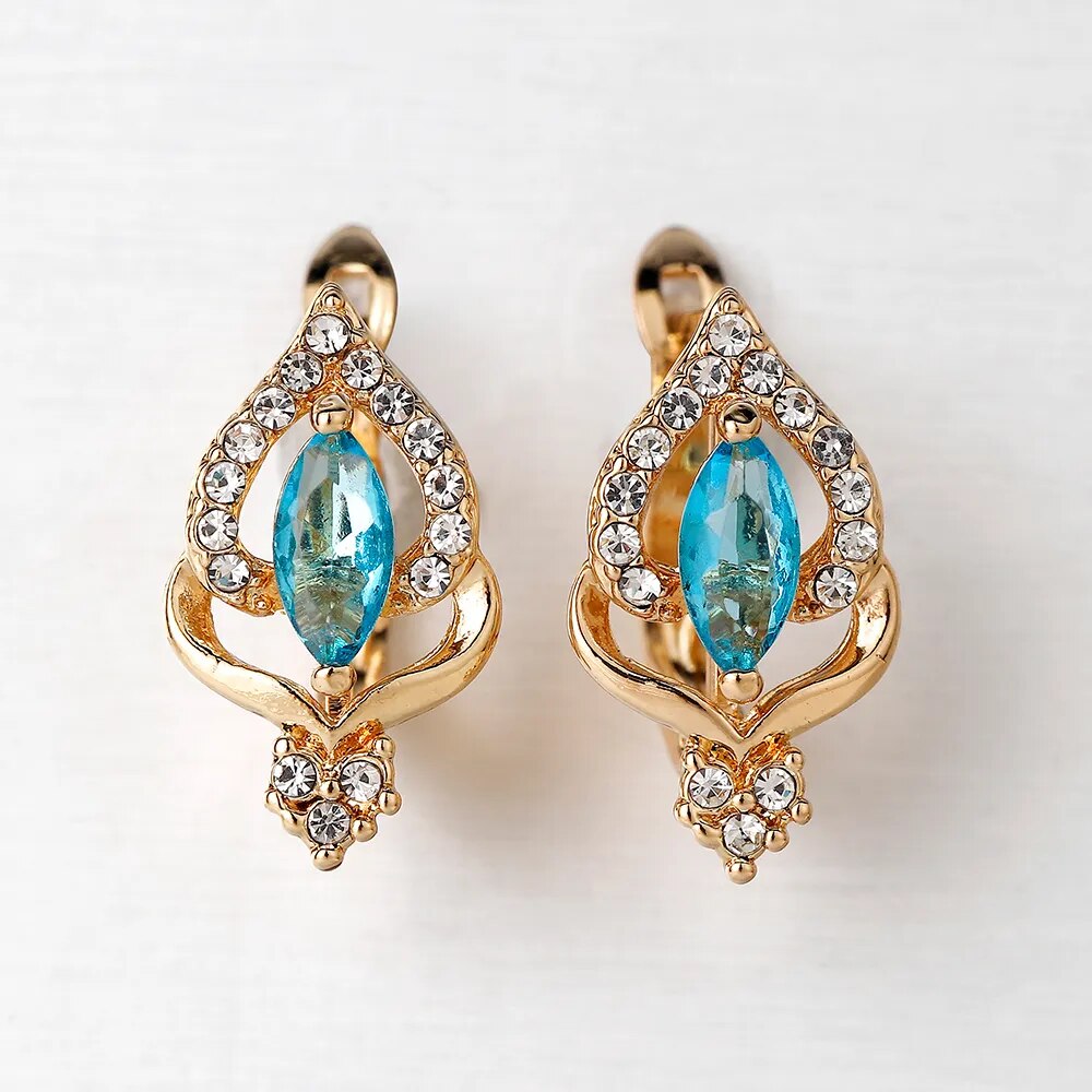 Zircon Earrings (3 colors)