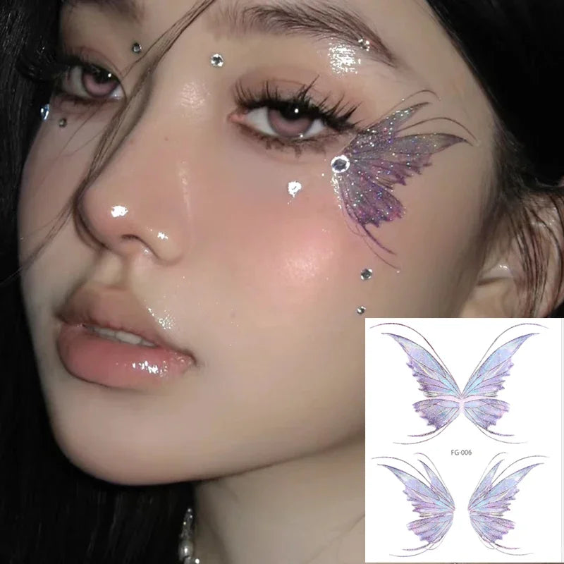 Butterfly Temporary Tattoo (8 options)