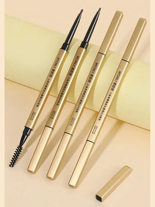 GOLD 2 in 1 Eyebrow Pencil & Brush (5 colors)