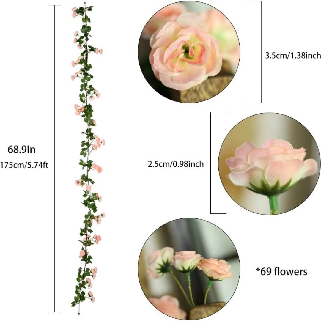 Artificial Flowers Rose Vines