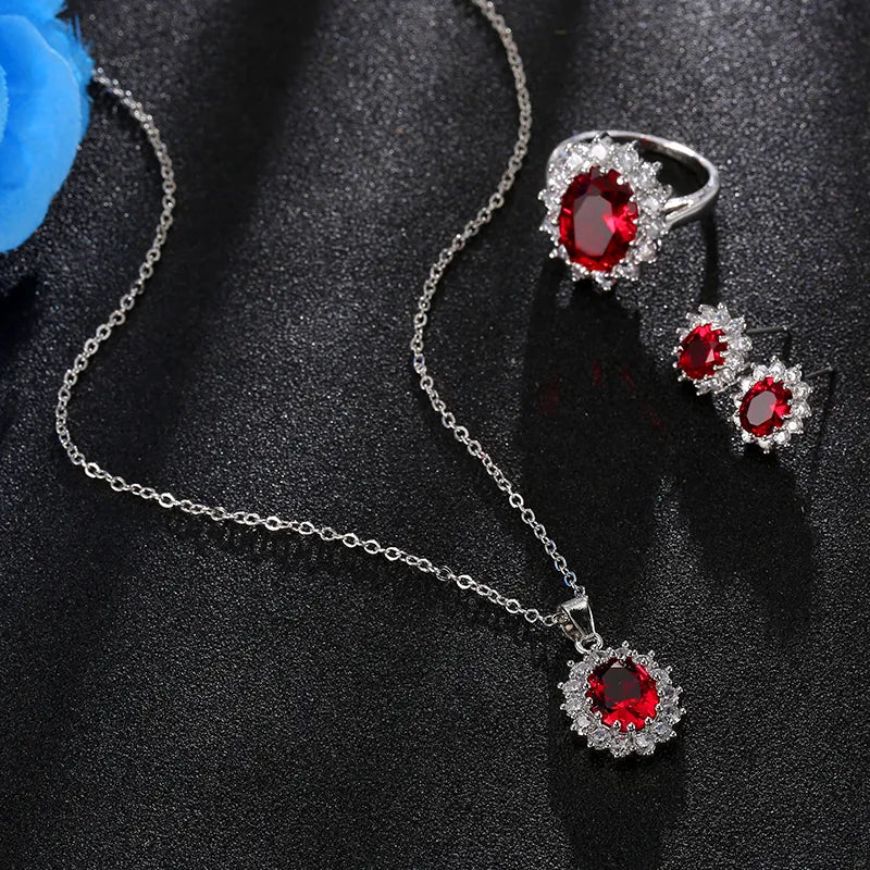 Crystal Jewelry Sets (6 colors)